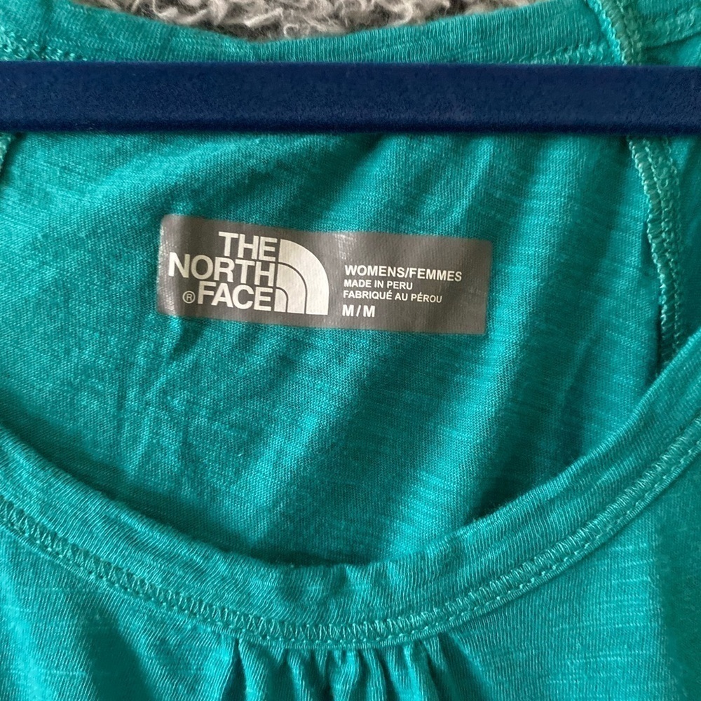 The North face Dark Autumn T Shirt long Sleeve Rush sleeveless Size Medium - Picture 4 of 4